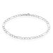 Bracelet Or Blanc Maille Alternée 1/3 - Bracelets mailles Femme | Marc Orian