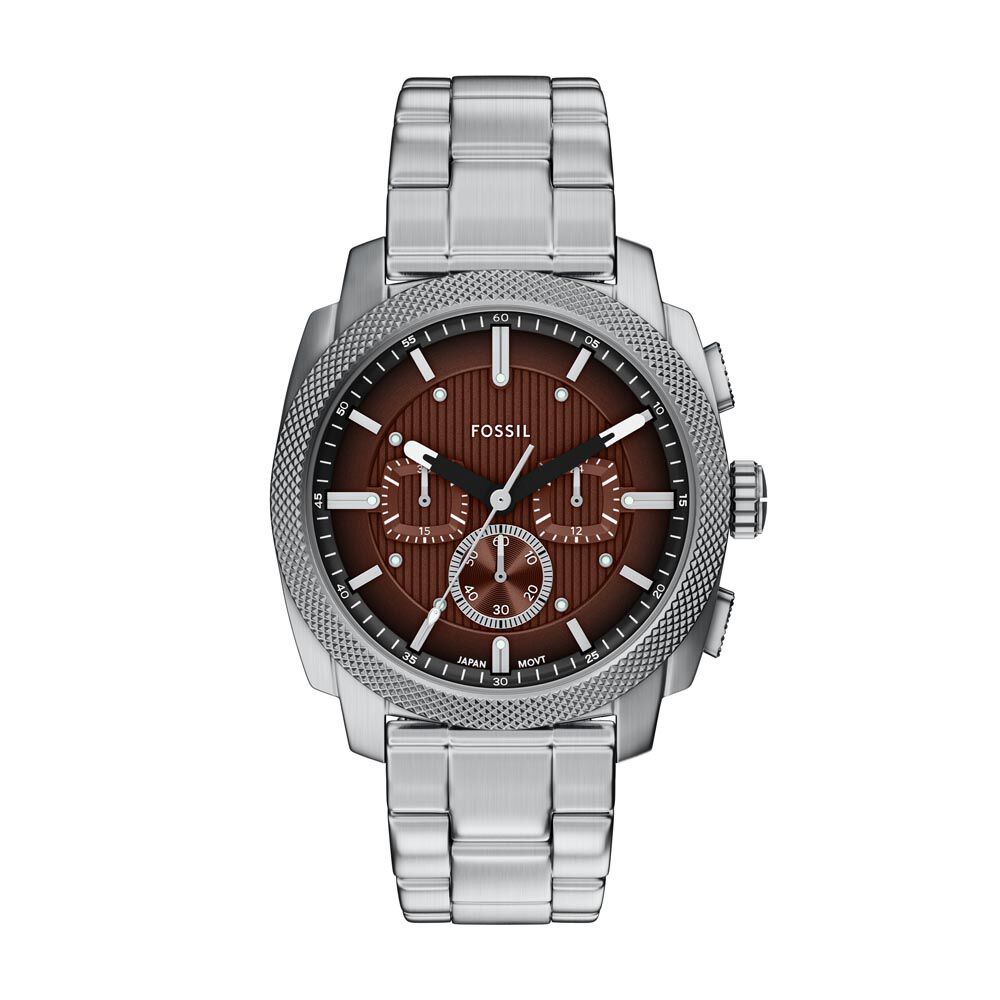 Montre Fossil Machine Marron - Montres &eacute;tanches Homme | Marc Orian