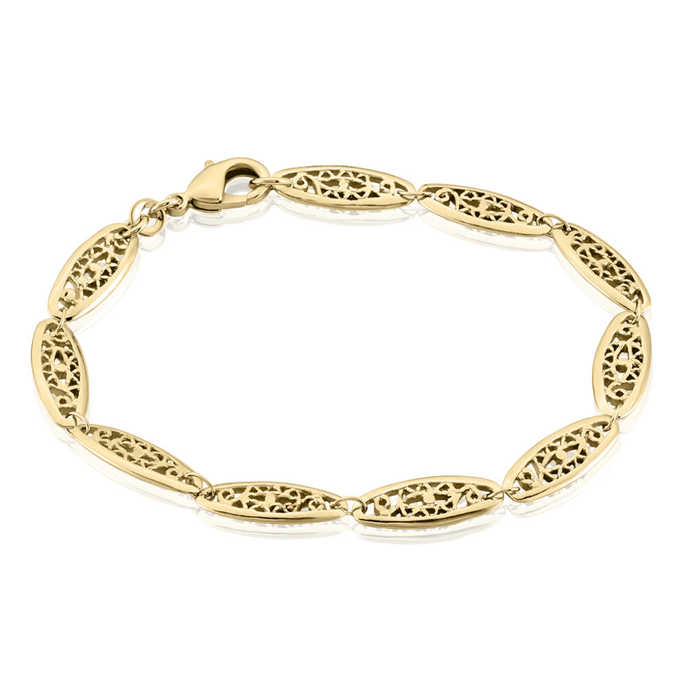 Bracelet Kathlyne Plaqu&eacute; Or Jaune - Bracelets mailles Femme | Marc Orian