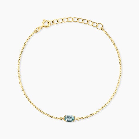 Bracelet Poem Argent Jaune Topaze - Bracelets fantaisie Femme | Marc Orian