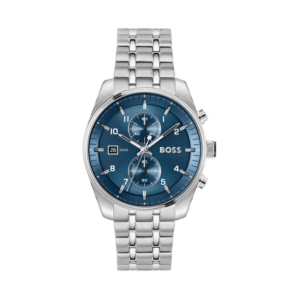 Montre Boss Skytraveller Bleu - Montres &eacute;tanches Homme | Marc Orian