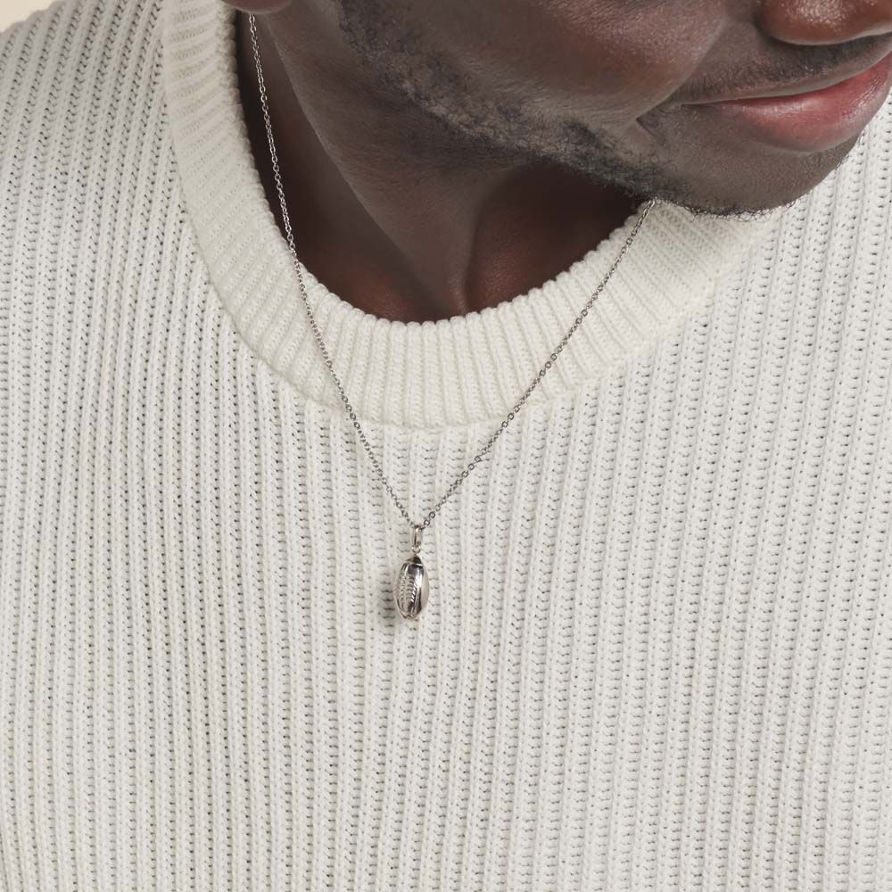Pendentif Ruveyda Argent Blanc - Pendentifs Homme | Marc Orian
