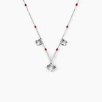 Collier Muguette Argent Blanc - Colliers fantaisie Femme | Marc Orian