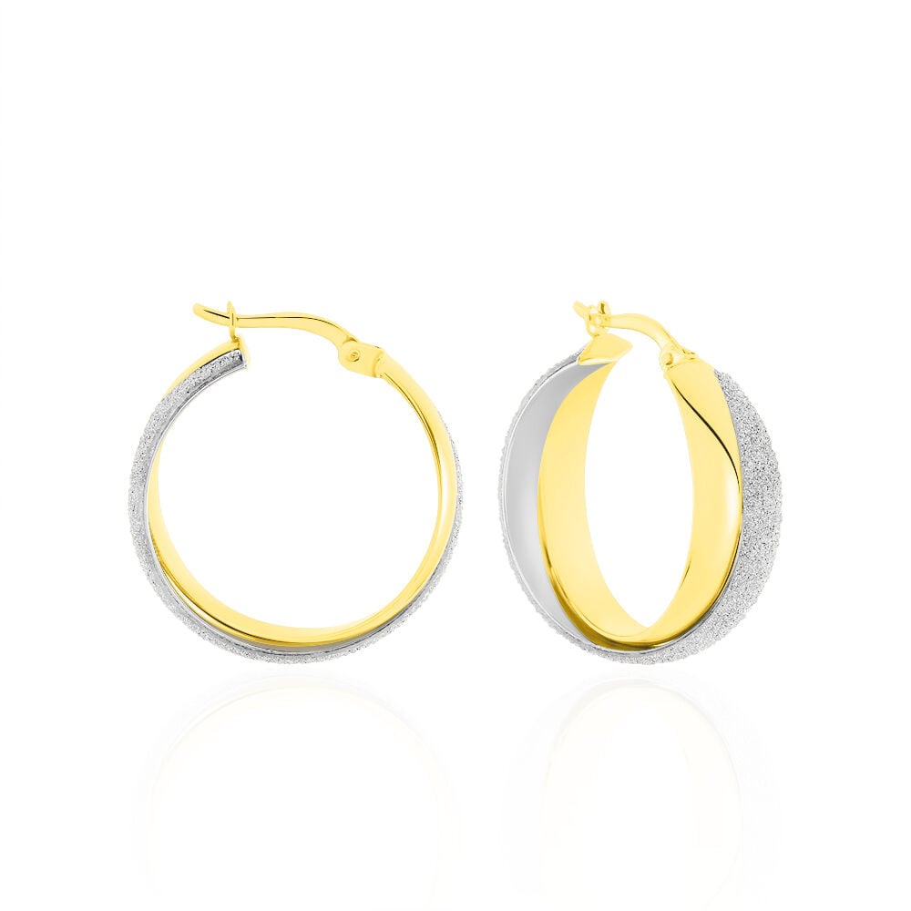 Créoles Lolly Or Bicolore - Créoles Femme | Marc Orian