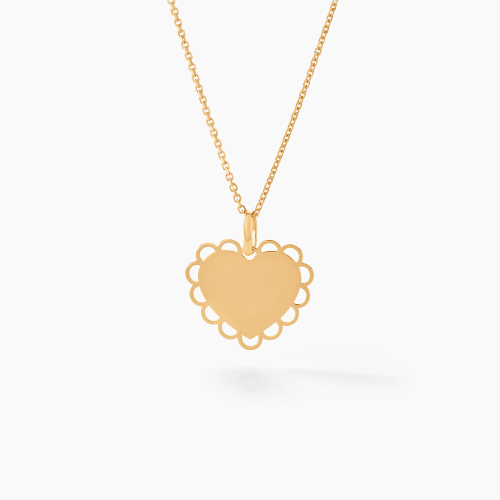 Pendentif Cassarah Or Jaune - Bijoux personnalis&eacute;s Femme | Marc Orian