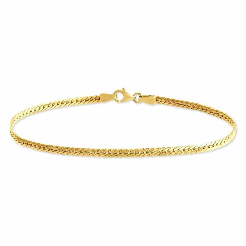 Bracelet Or Jaune Izel Maille Anglaise - Bracelets mailles Femme | Marc Orian