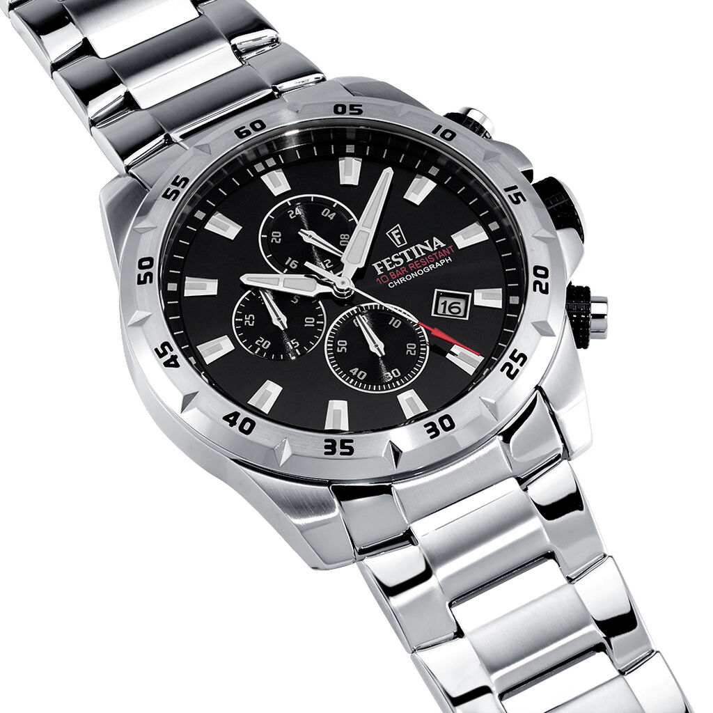 Montre Festina Chrono Sport Noir - Montres sport Homme | Marc Orian