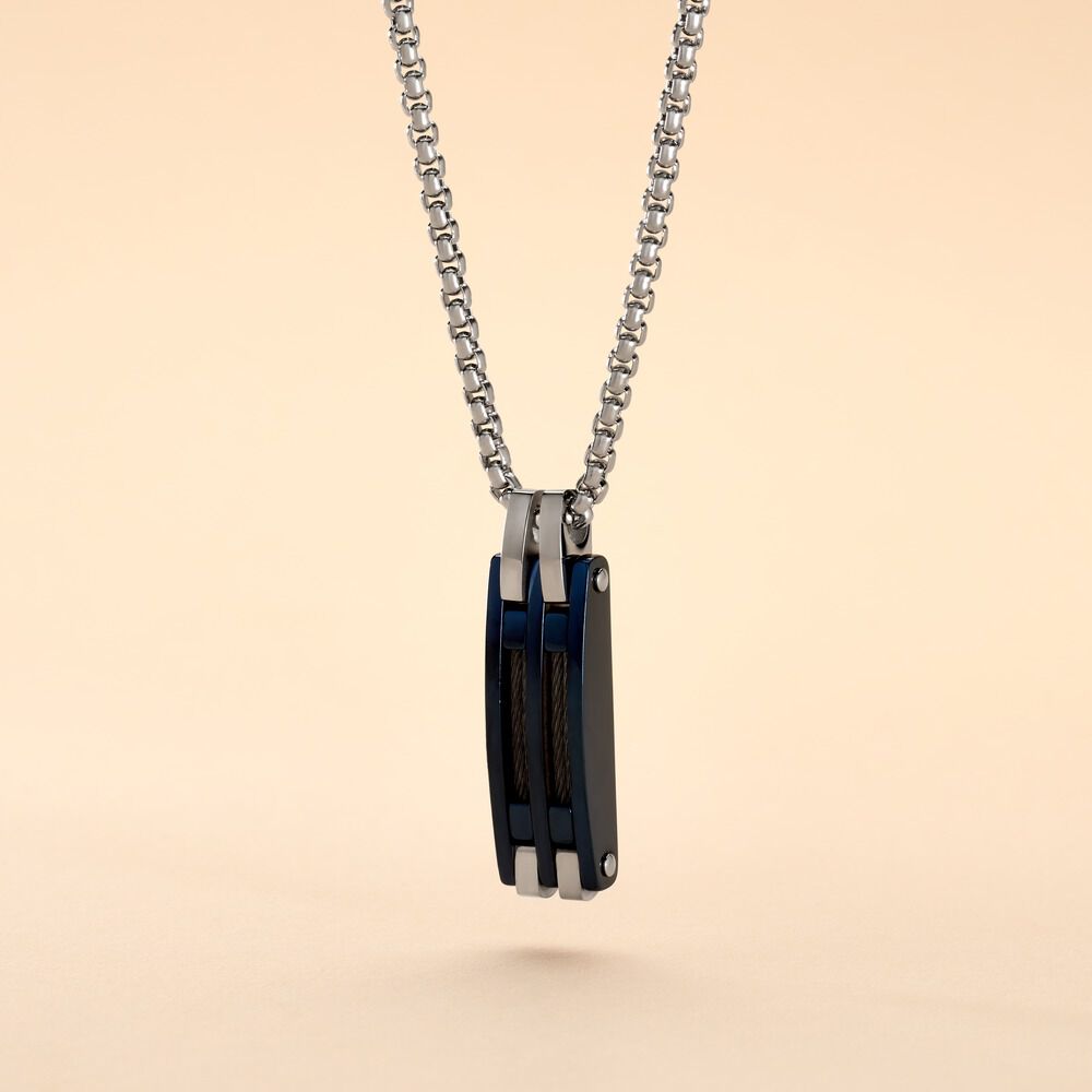Collier Jourdan Priam Acier - Colliers Homme | Marc Orian