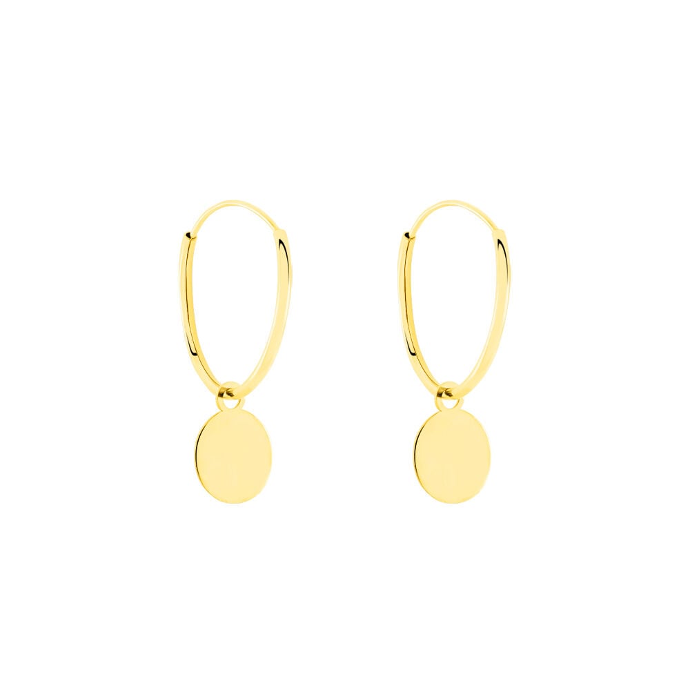 Créoles Belita Or Jaune - Créoles Femme | Marc Orian