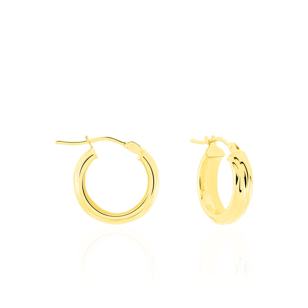 Cr&eacute;oles Antiope Or Jaune - Cr&eacute;oles Femme | Marc Orian