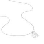 Collier Origami Argent Blanc - Colliers fantaisie Femme | Marc Orian