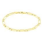 Bracelet Ophelio Maille Alternee 1/1 Or Jaune - Bracelets mailles Femme | Marc Orian