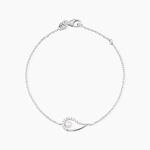 Bracelet Akiko Argent Blanc Perle De Culture Et Oxyde De Zirconium - Bracelets fantaisie Femme | Marc Orian
