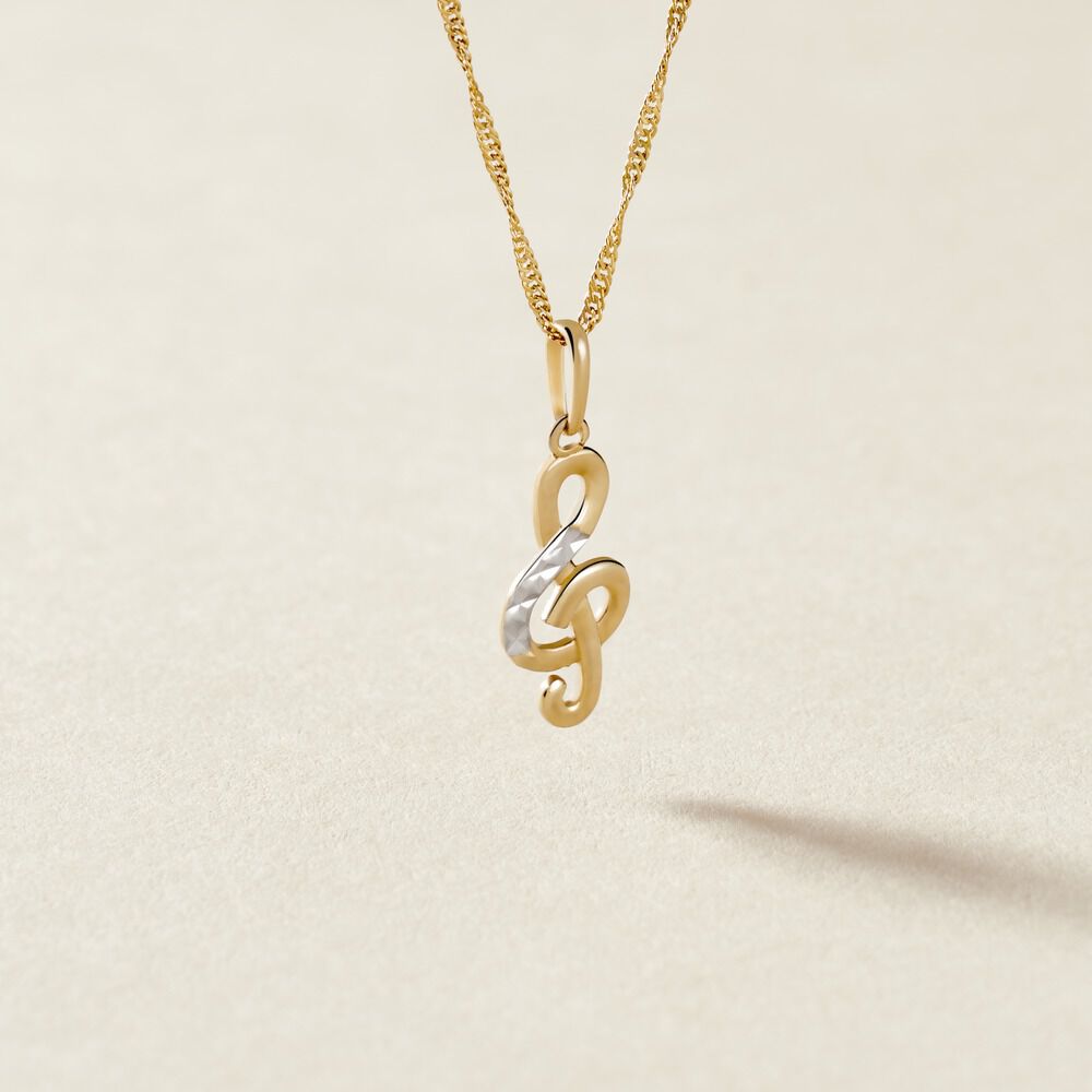 Pendentif Or Jaune Fausta - Pendentifs Femme | Marc Orian