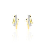 Boucles D'oreilles Puces Melia Or Jaune Diamant - Pendantes Femme | Marc Orian