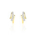 Boucles D'oreilles Puces Melia Or Jaune Diamant - Pendantes Femme | Marc Orian