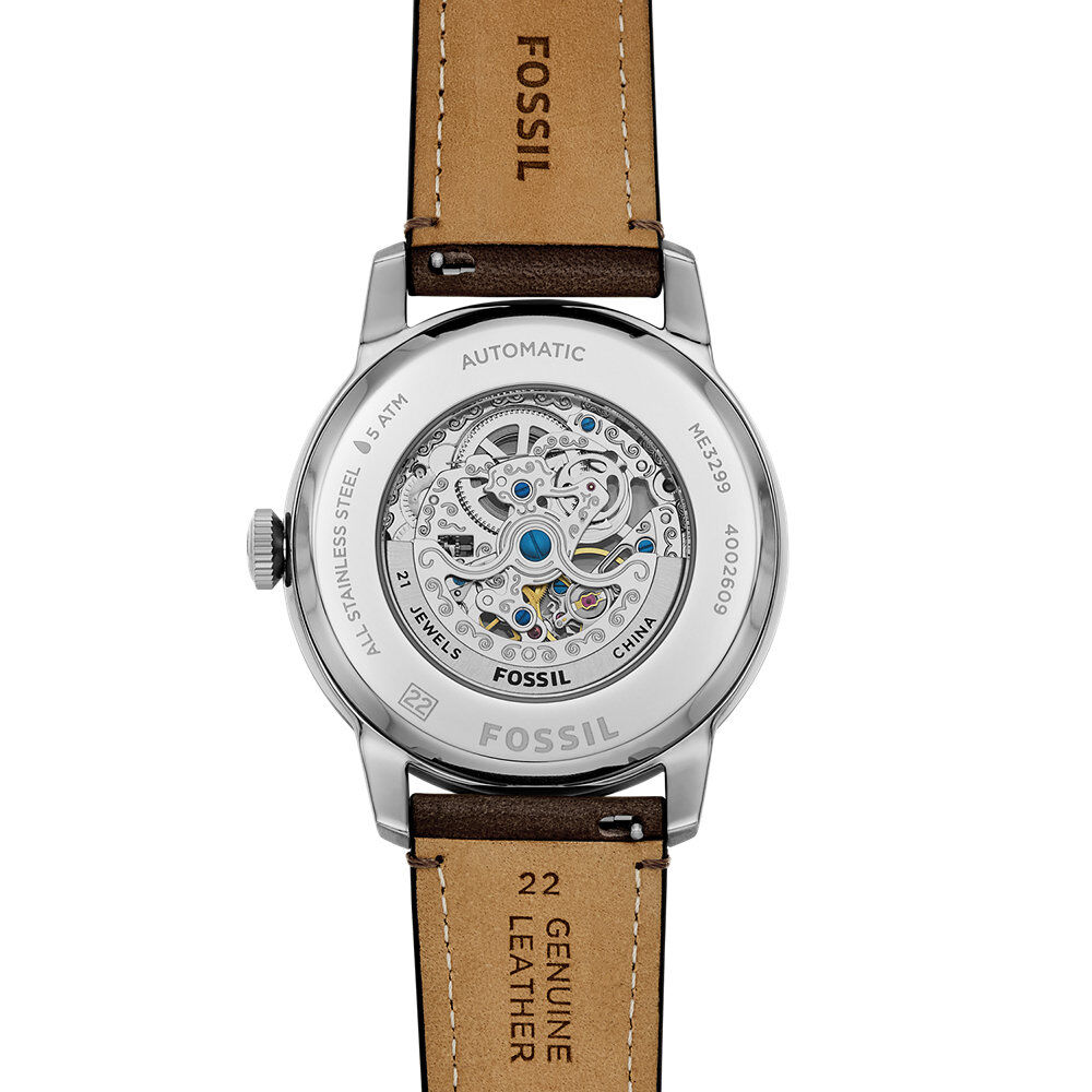 Montre Fossil Townsman Automatic Cr&egrave;me - Montres automatiques Homme | Marc Orian