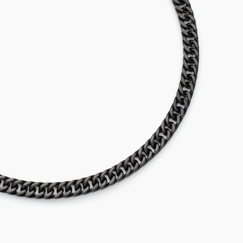 Collier Torino Acier Noir - Colliers fantaisie Homme | Marc Orian