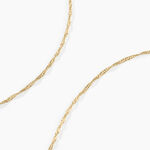 Cha&icirc;ne Imanie Maille Singapour Or Jaune - Chaines Femme | Marc Orian