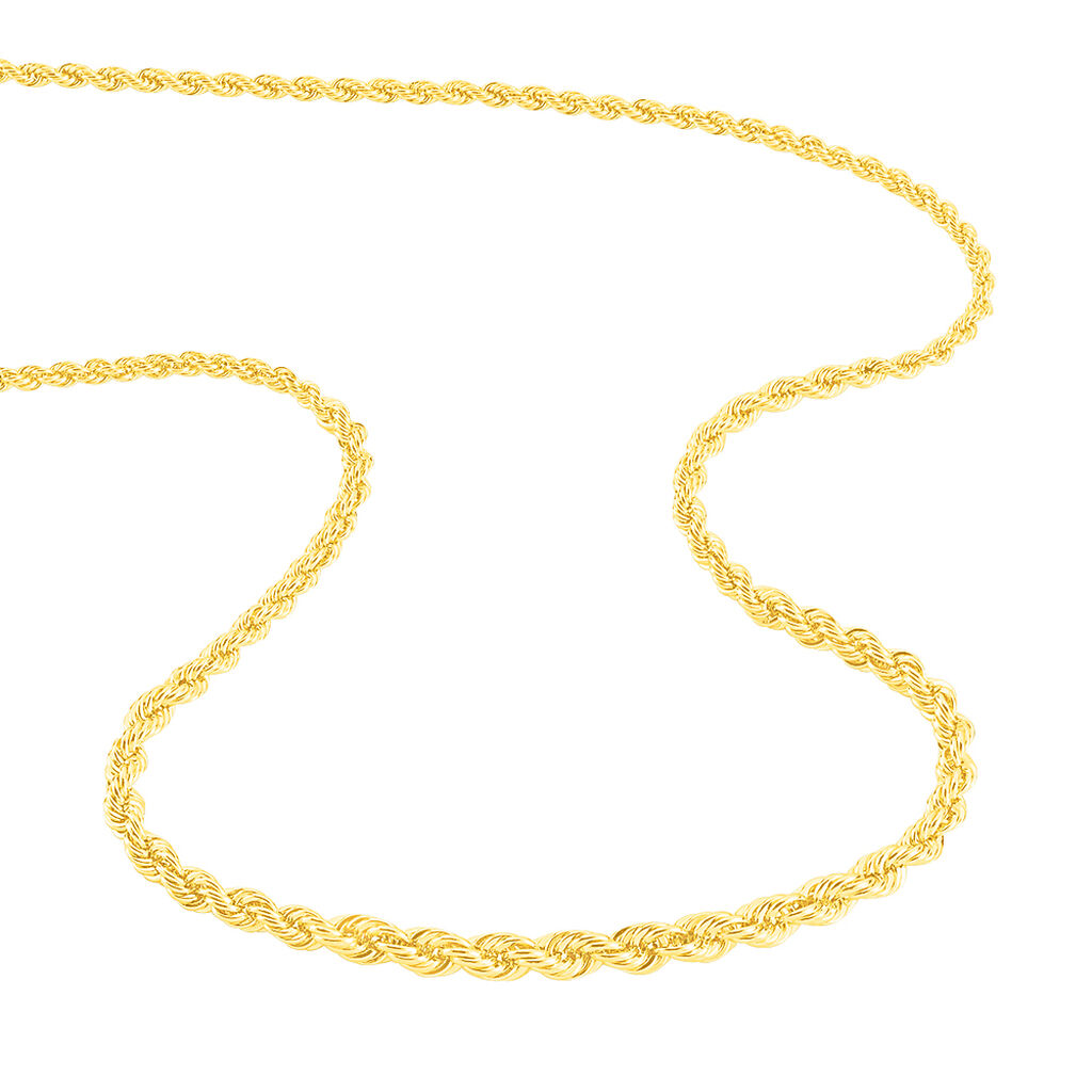 Collier Jerry Danilo Maille Corde Or Jaune - Chaines Femme | Marc Orian