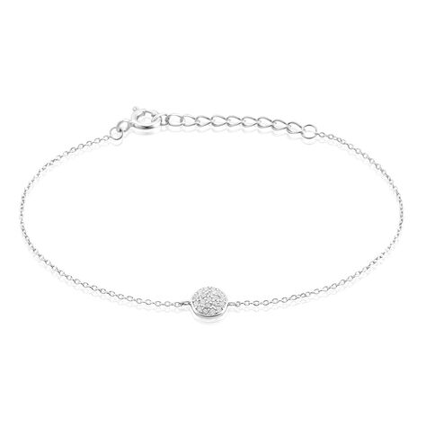 Bracelet Argent Victorin Oxydes De Zirconium - Bracelets Medailles Femme | Marc Orian