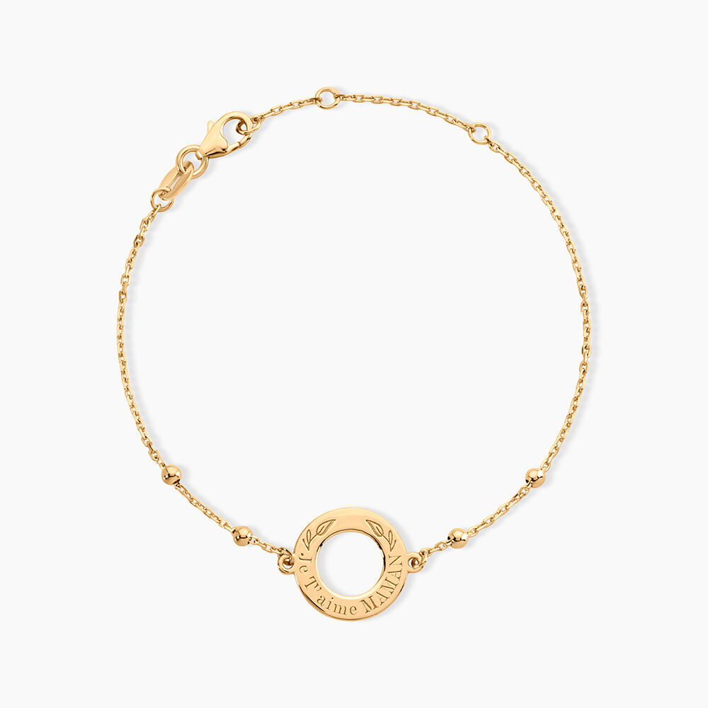 Bracelet Savas Plaqu&eacute; Or Jaune - Bracelets fantaisie Femme | Marc Orian
