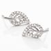 Boucles D'oreilles Puces Filae Argent Blanc Oxyde De Zirconium - Puces Femme | Marc Orian