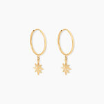 Cr&eacute;oles Decima Or Jaune - Boucles d'oreilles pampille Femme | Marc Orian