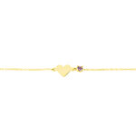 Bracelet Or Jaune Marie Lou Oxyde De Zirconium - Bracelets cha&icirc;nes Enfant | Marc Orian