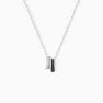Collier Ouarida Argent Blanc Oxyde De Zirconium - Colliers avec pierres Femme | Marc Orian