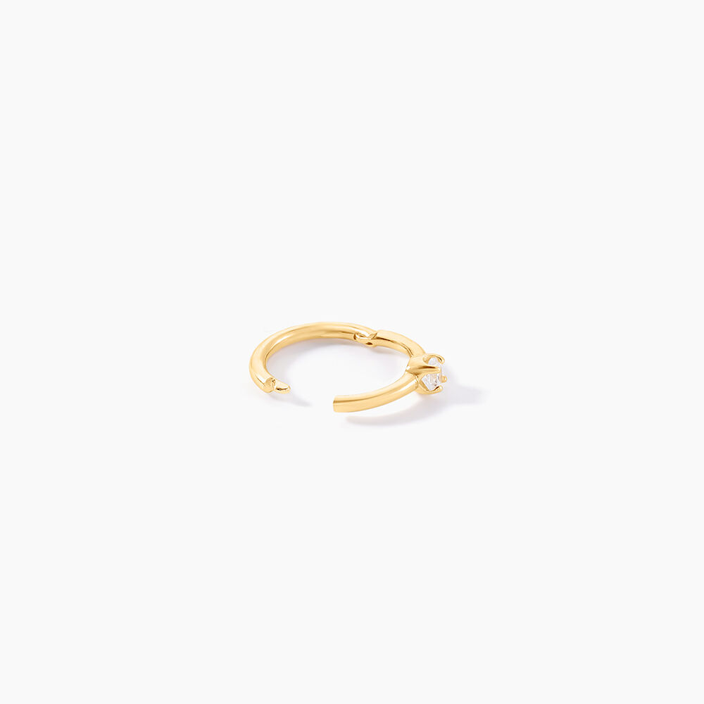 Piercing D'oreille Or Jaune Ailantie Oxyde De Zirconium - Piercing Hélix Femme | Marc Orian