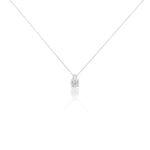 Collier Kate Or Blanc Diamant Synth&eacute;tique - Colliers avec pierres Femme | Marc Orian