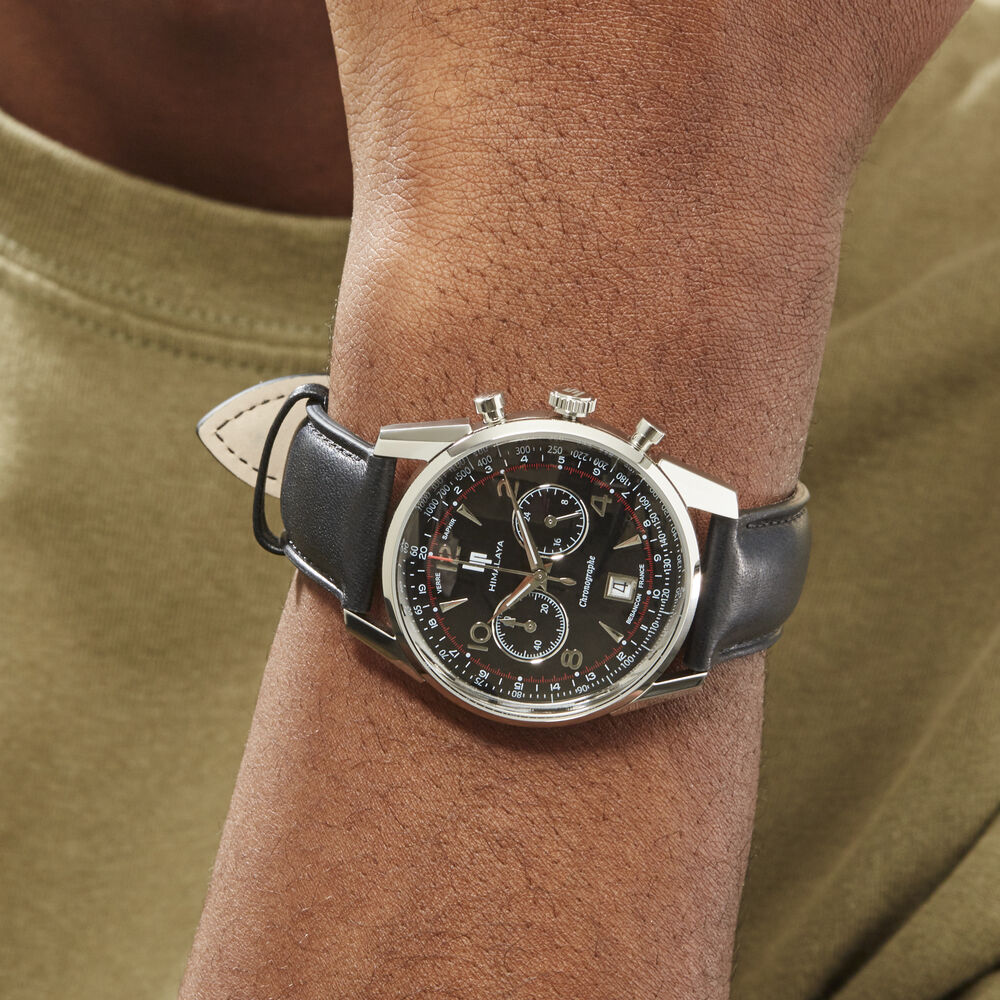 Montre Lip Himalaya Noir - Montres classiques Homme | Marc Orian