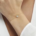 Bracelet Heida Or Jaune Amazonite - Bracelets Medailles Femme | Marc Orian