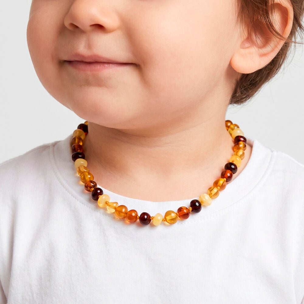 Collier Bebe Argent Blanc Moisha Ambres - Colliers avec pierres Enfant | Marc Orian