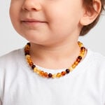 Collier Bebe Argent Blanc Moisha Ambres - Colliers avec pierres Enfant | Marc Orian