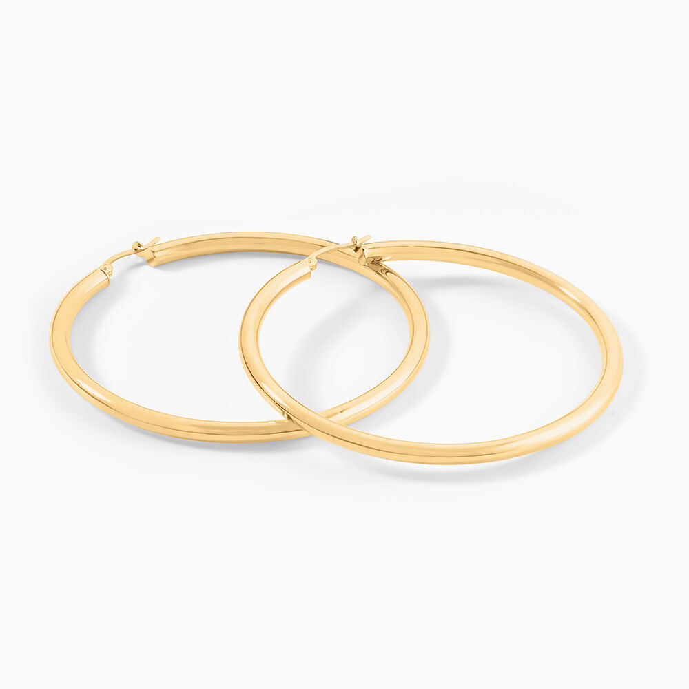 Créoles Or Jaune Rond - Créoles Femme | Marc Orian
