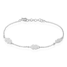 Bracelet Argent Blanc Bakia - Bracelets chaînes Femme | Marc Orian