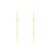 Boucles D'oreilles Pendantes Salman Or Jaune Perle De Culture - Pendantes Femme | Marc Orian
