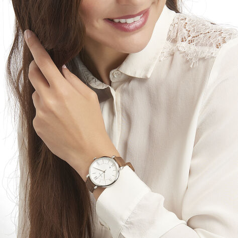 Montre Fossil Jacqueline Blanc - Montres classiques Femme | Marc Orian