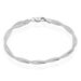 Bracelet Anaiz Argent Blanc - Bracelets mailles Femme | Marc Orian