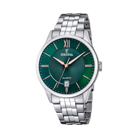 Montre Festina Acero Clasico Vert - Montres Homme | Marc Orian