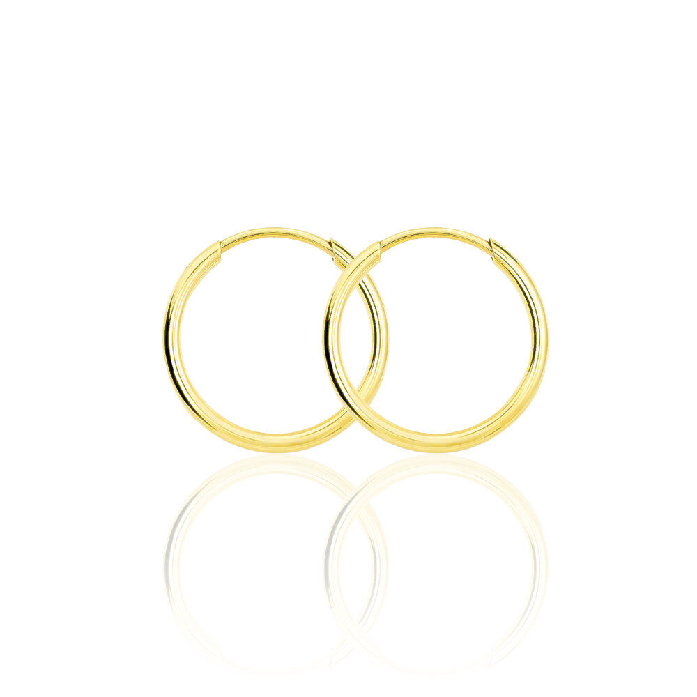 Créoles Dominae Or Jaune - Créoles Femme | Marc Orian