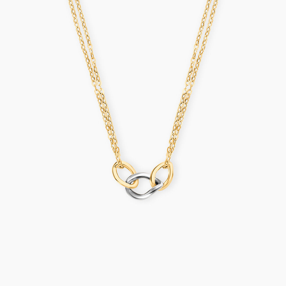 Collier Or Bicolore Quintilius - Colliers Femme | Marc Orian