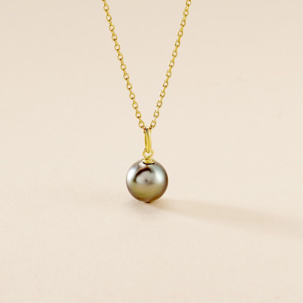 Pendentif Syana Or Jaune Perle De Culture De Tahiti - Pendentifs Femme | Marc Orian