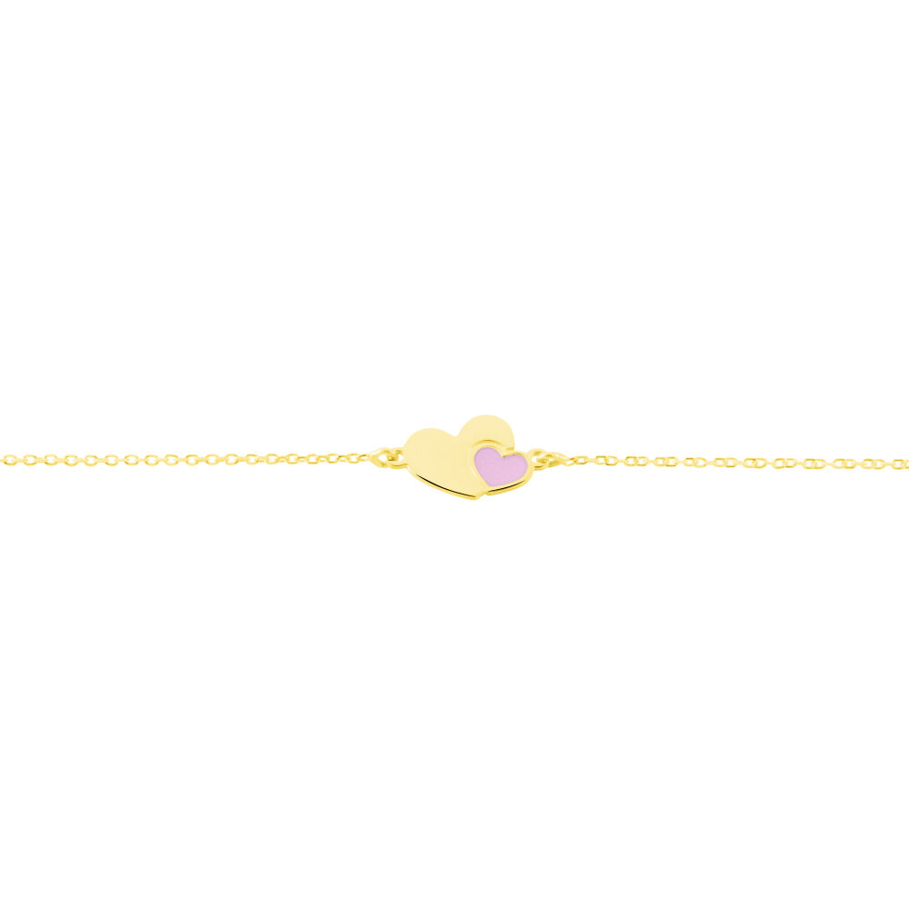 Bracelet Or Jaune Isa Lise Smalto - Bracelets chaînes Enfant | Marc Orian