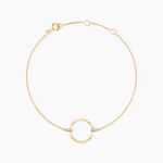 Bracelet Proserpine Or Jaune Diamant - Bracelets cha&icirc;nes Femme | Marc Orian