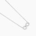 Collier Lou Argent Blanc Oxyde De Zirconium - Colliers avec pierres Femme | Marc Orian