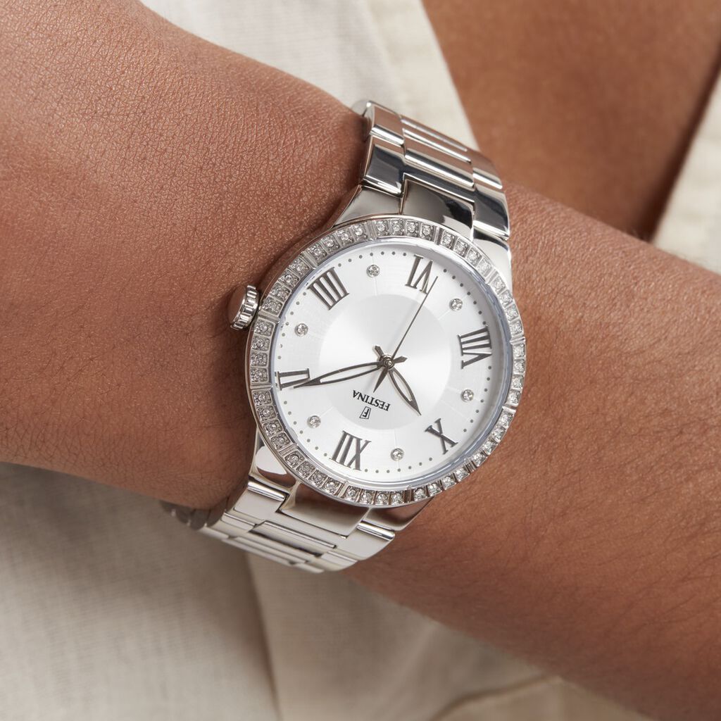 Montre Festina Boyfriend Collection Blanc - Montres Femme | Marc Orian