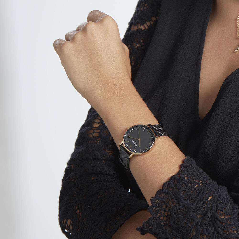 Montre Codhor Cindy Noir - Montres étanches Femme | Marc Orian